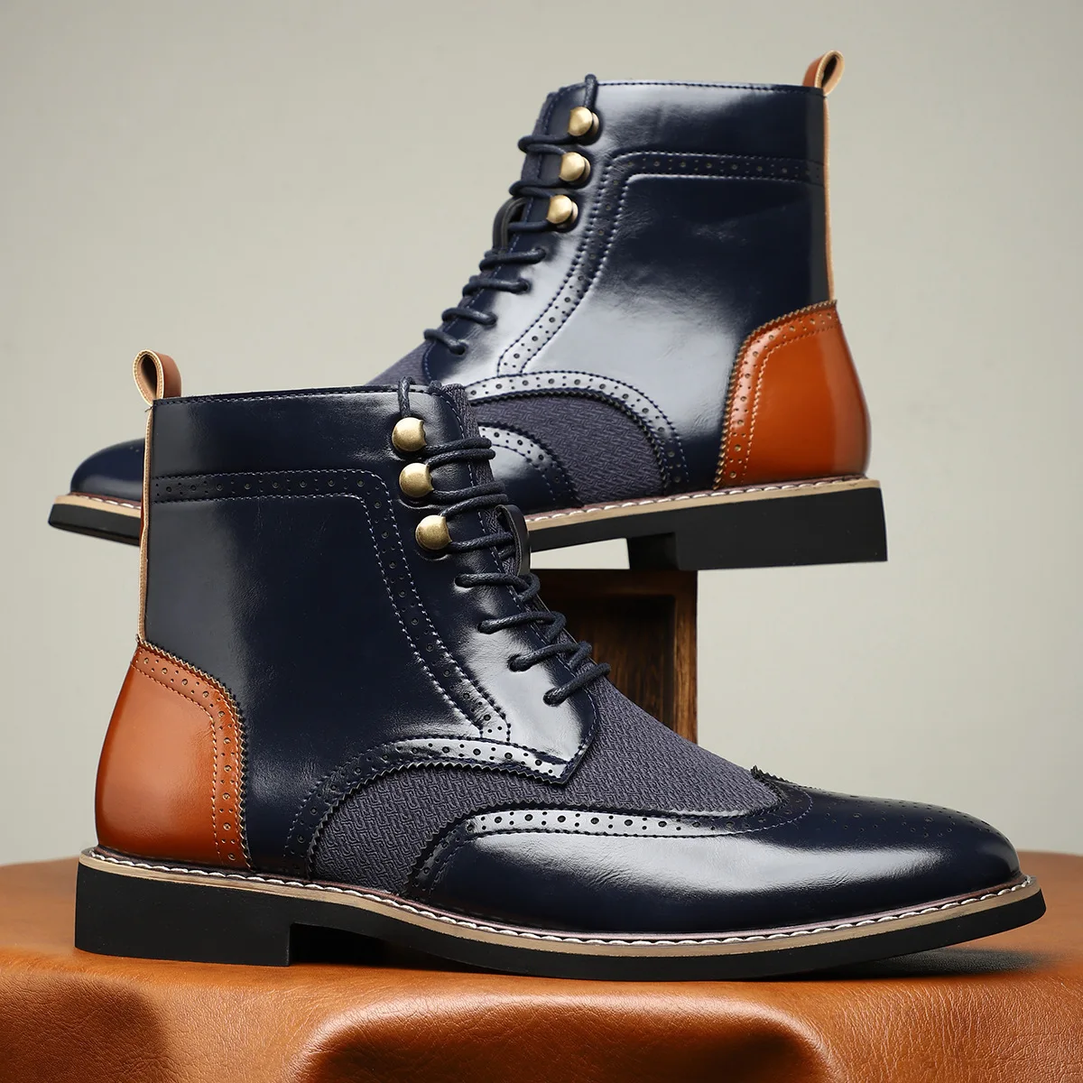 Aldric Leather Boots - Image 3