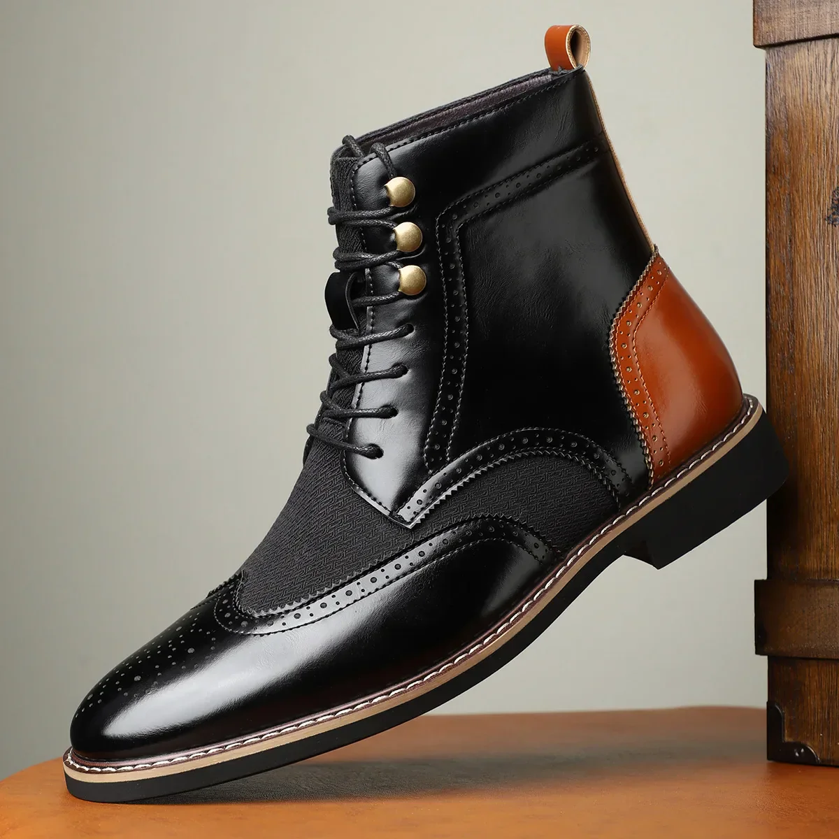 Aldric Leather Boots - Image 5