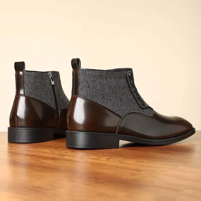 Aldrin Leather Ankle Boots - Image 4