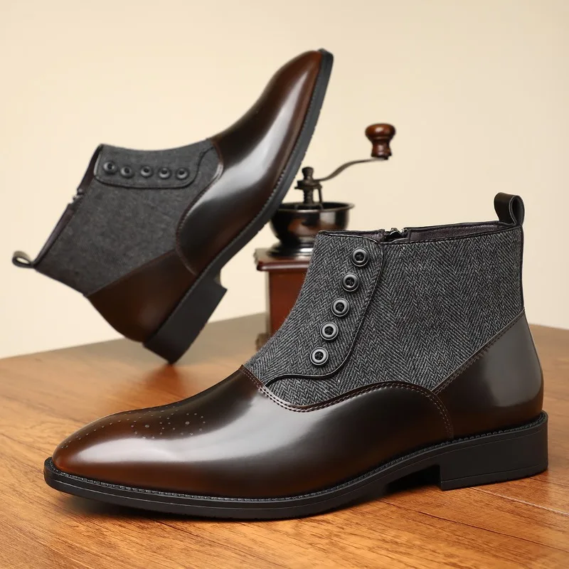 Aldrin Leather Ankle Boots - Image 5