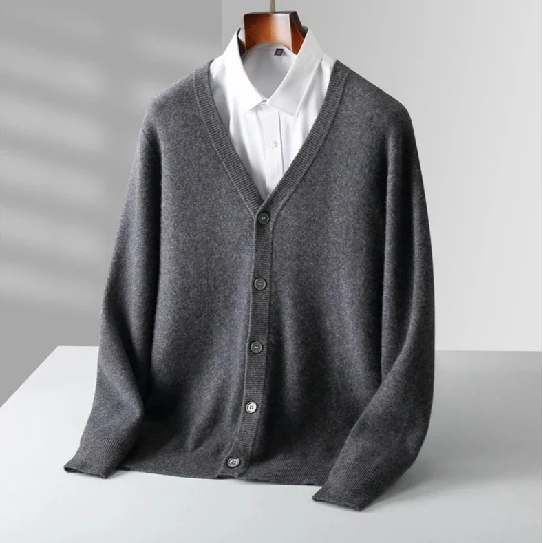 Alessio Cashmere Cardigan - Image 3