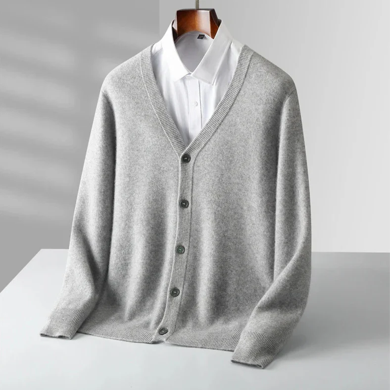 Alessio Cashmere Cardigan - Image 4
