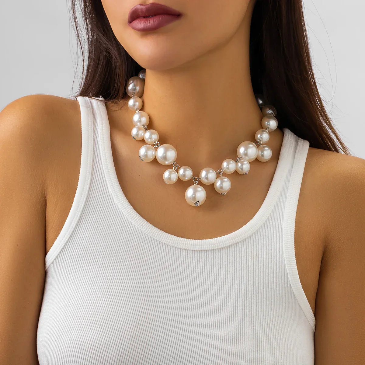 Alora Pearl Necklace - Image 3
