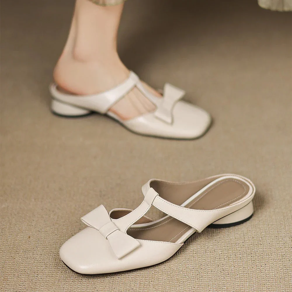 Alvera Leather Sandals - Image 4