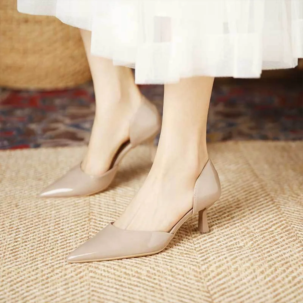 Aveline Leather Heels - Image 3