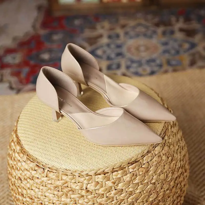 Aveline Leather Heels - Image 6