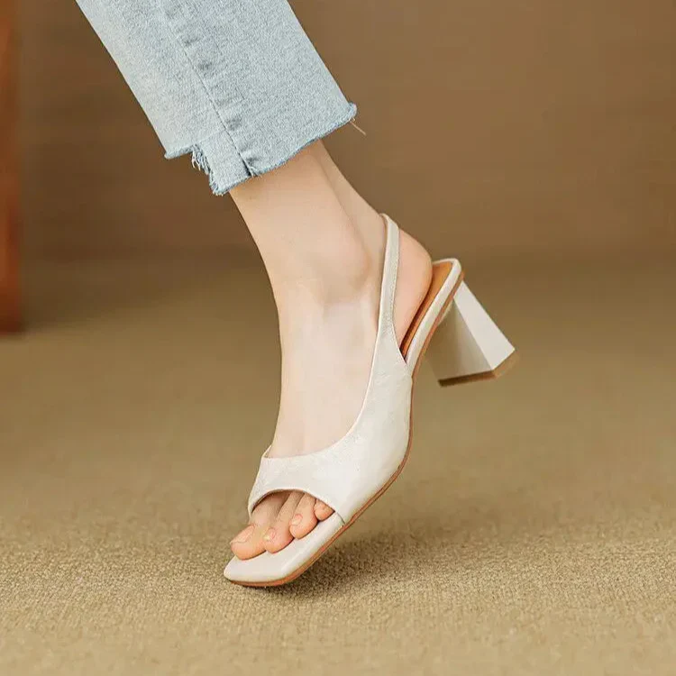 Averra Leather Heels - Image 8