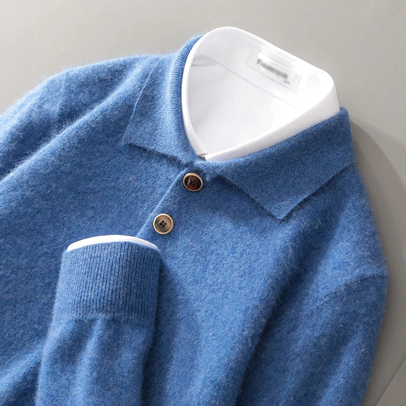 Belford Cashmere Polo - Image 4
