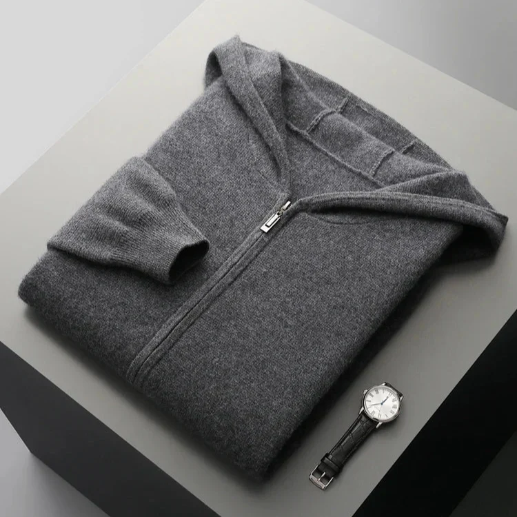 Caruso Cashmere Zip Hoodie - Image 10