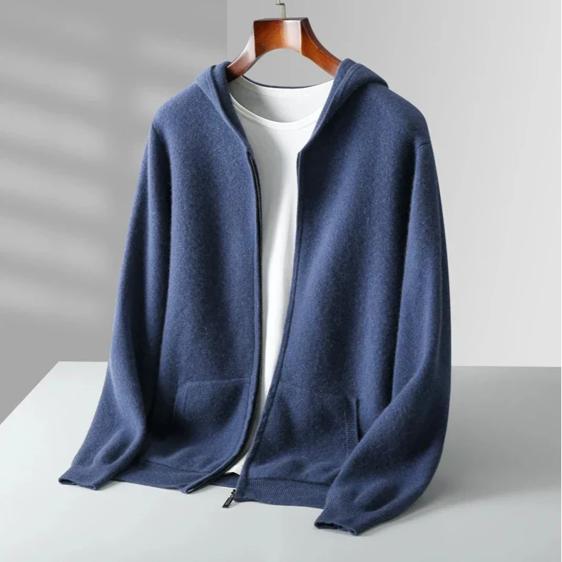 Caruso Cashmere Zip Hoodie - Image 3