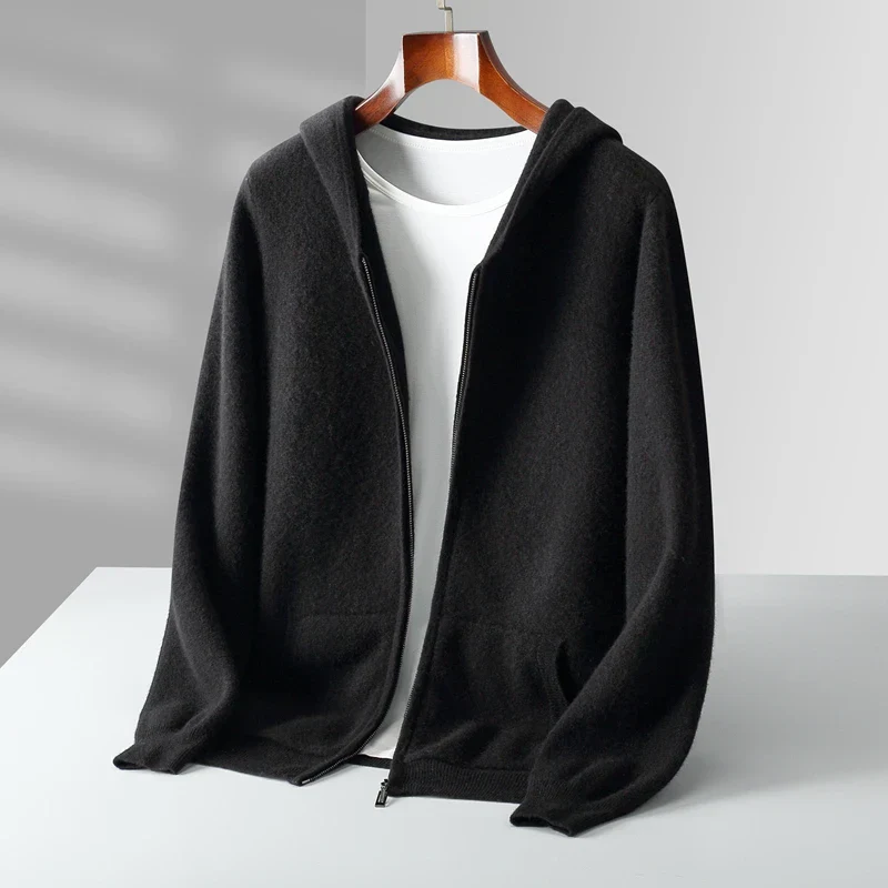 Caruso Cashmere Zip Hoodie - Image 4