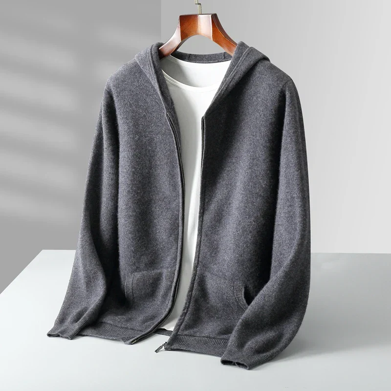 Caruso Cashmere Zip Hoodie - Image 6