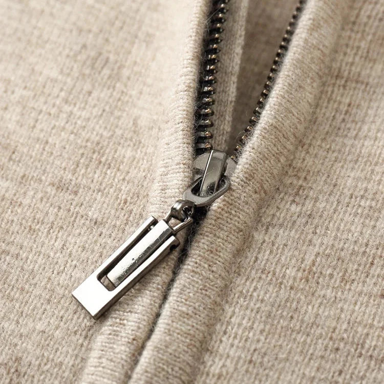 Caruso Cashmere Zip Hoodie - Image 7