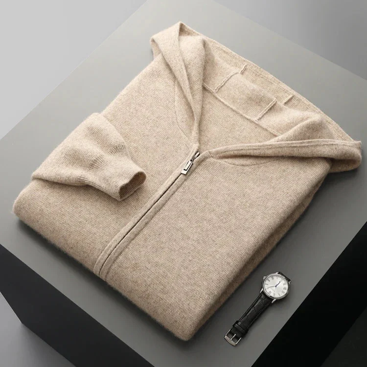 Caruso Cashmere Zip Hoodie - Image 8