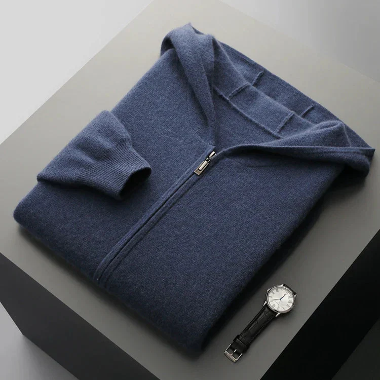 Caruso Cashmere Zip Hoodie - Image 9