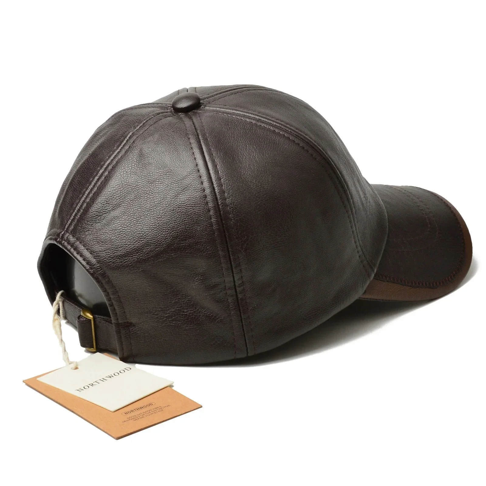 Mavric Leather Cap - Image 4