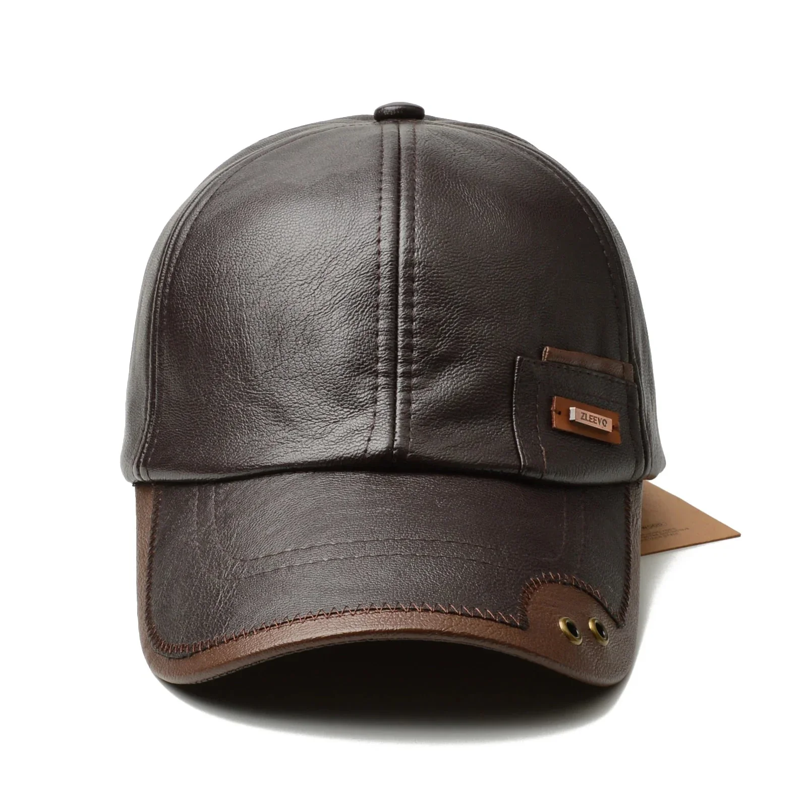 Mavric Leather Cap - Image 7