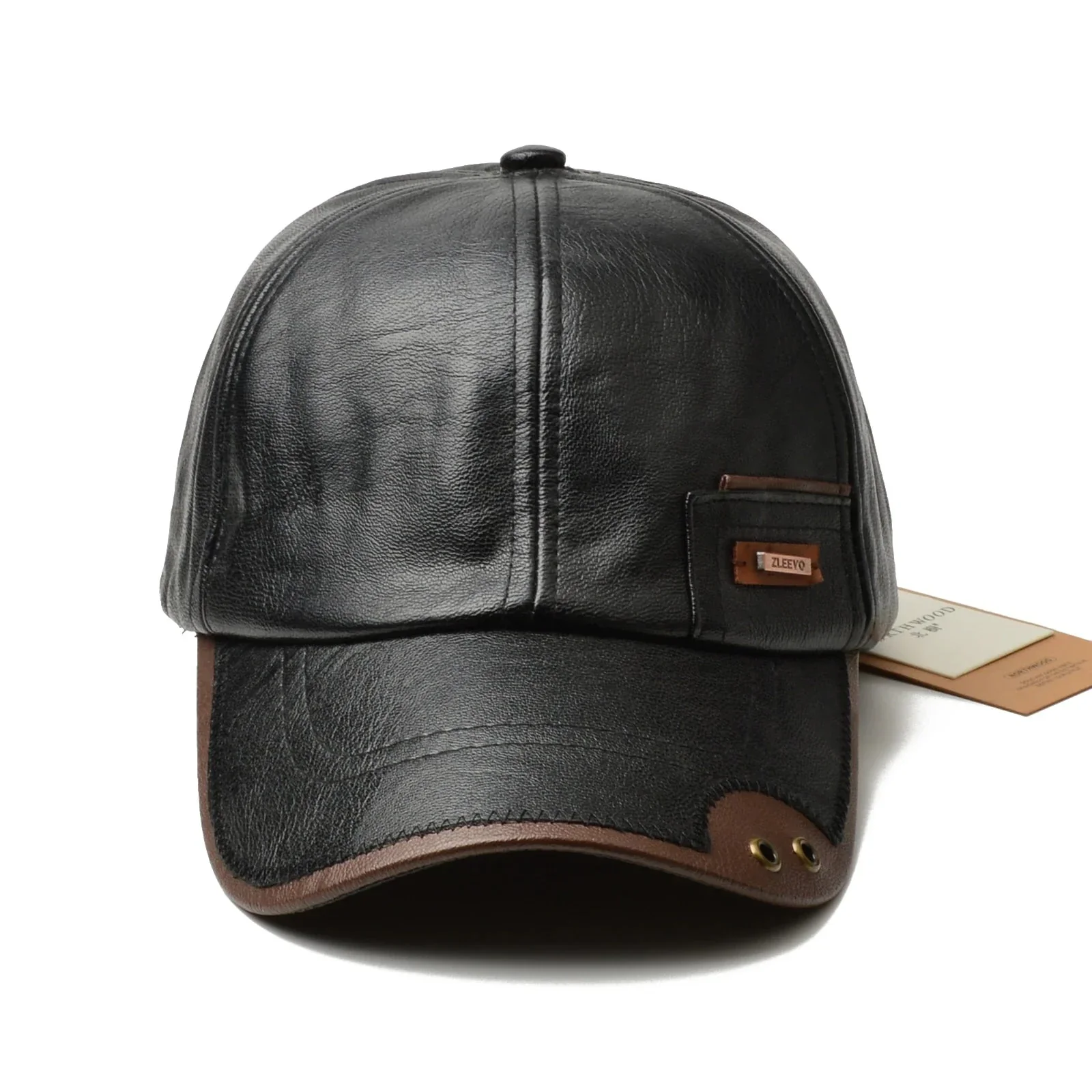 Mavric Leather Cap - Image 8