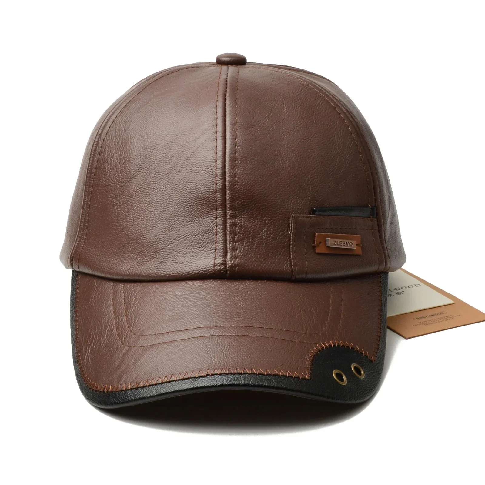Mavric Leather Cap - Image 9