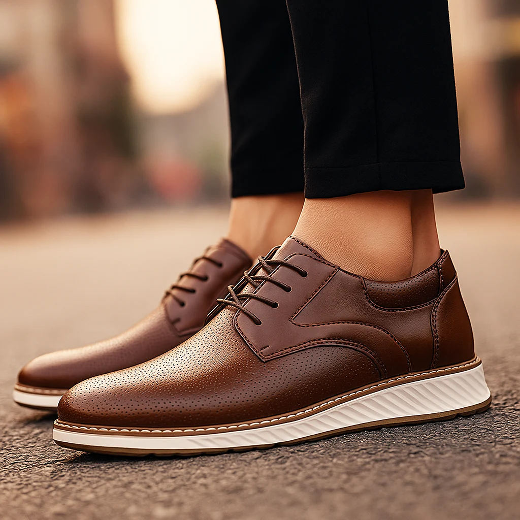 Milano Leather Sneakers - Image 4