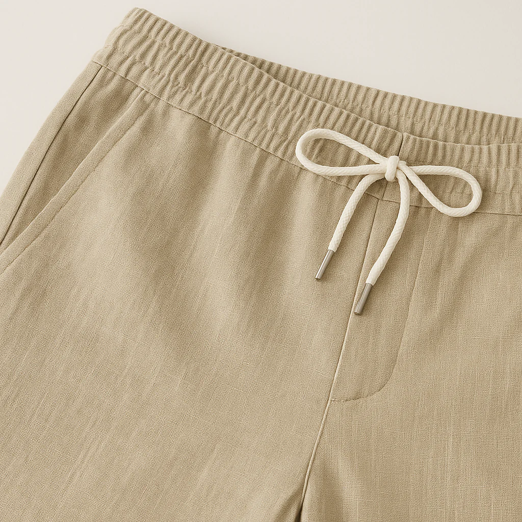 Monaco Cotton Linen Trousers - Image 8