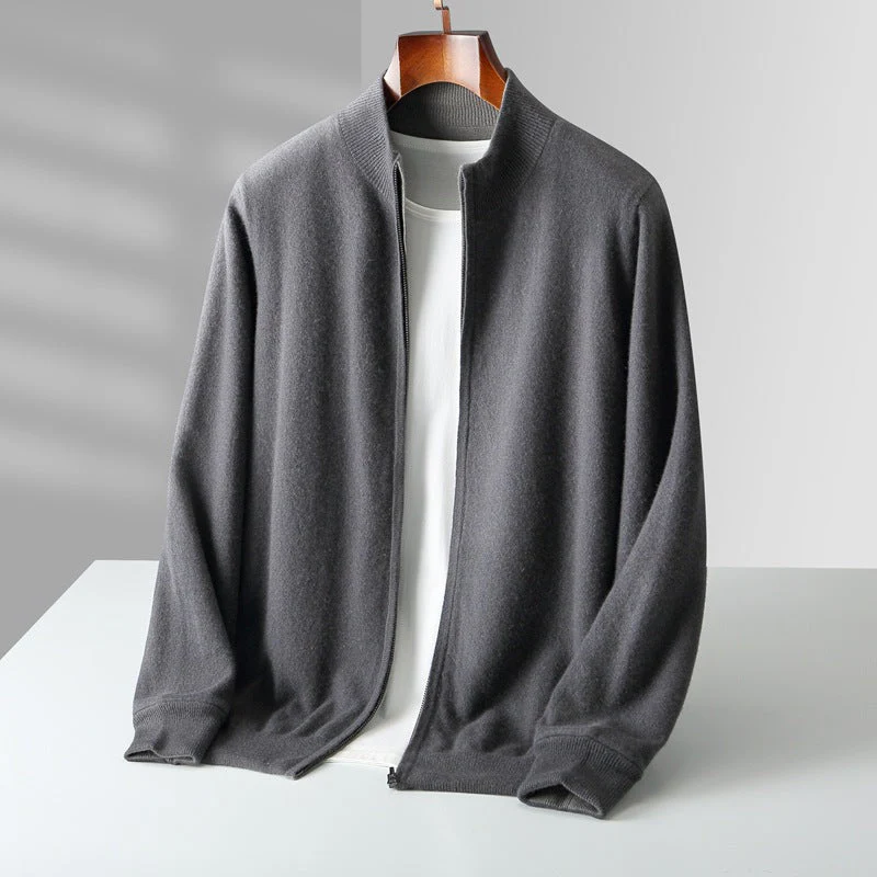 Pauletto Cashmere Zip Cardigan - Image 5