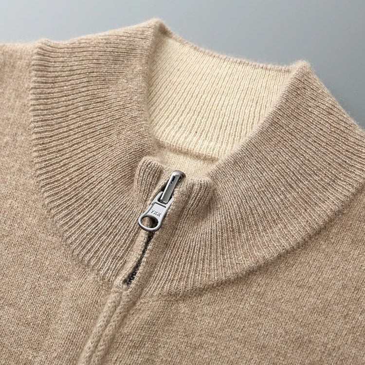 Pauletto Cashmere Zip Cardigan - Image 7