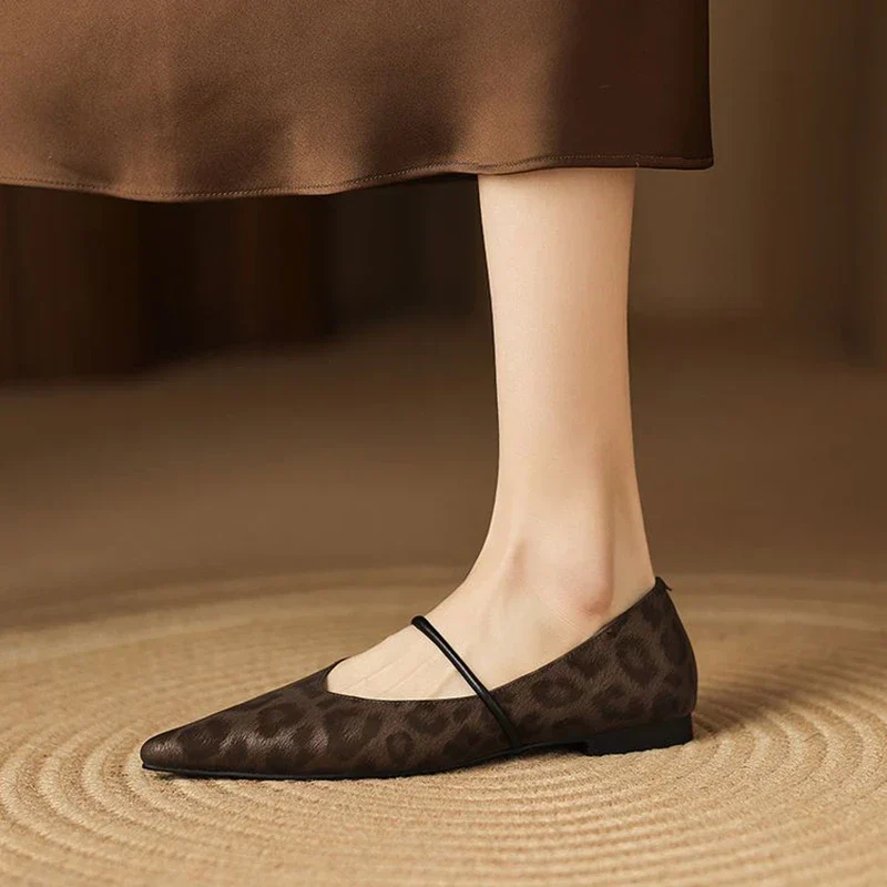 Sahara Leather Flats - Image 5