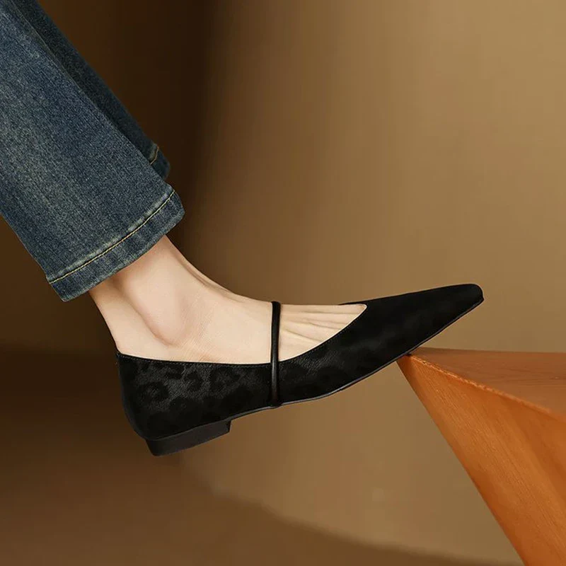 Sahara Leather Flats - Image 6