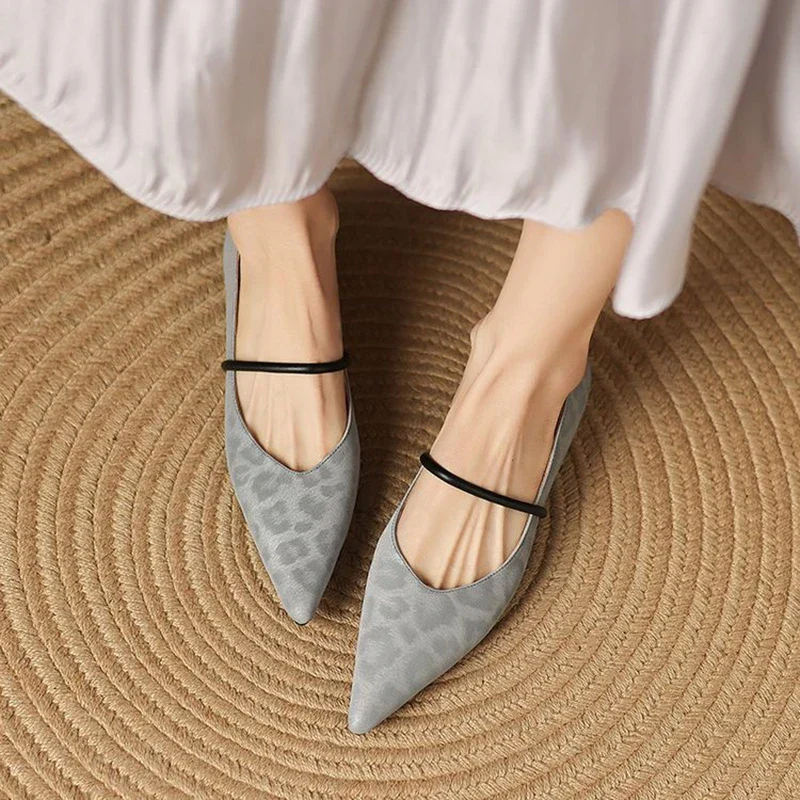 Sahara Leather Flats - Image 7