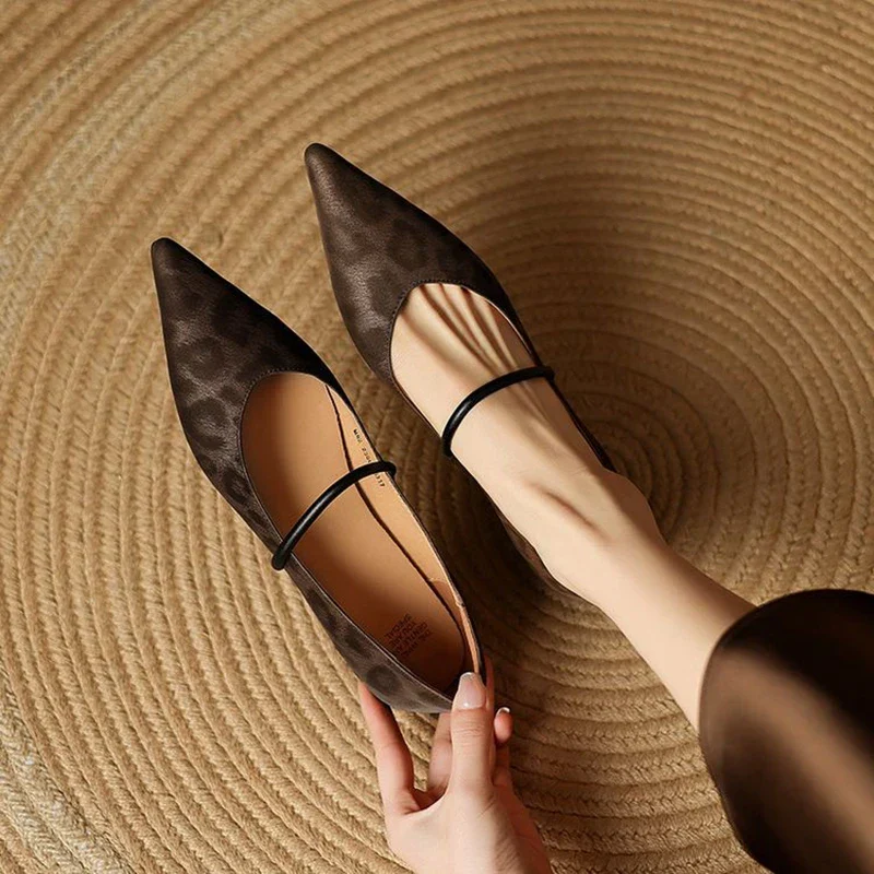 Sahara Leather Flats - Image 8