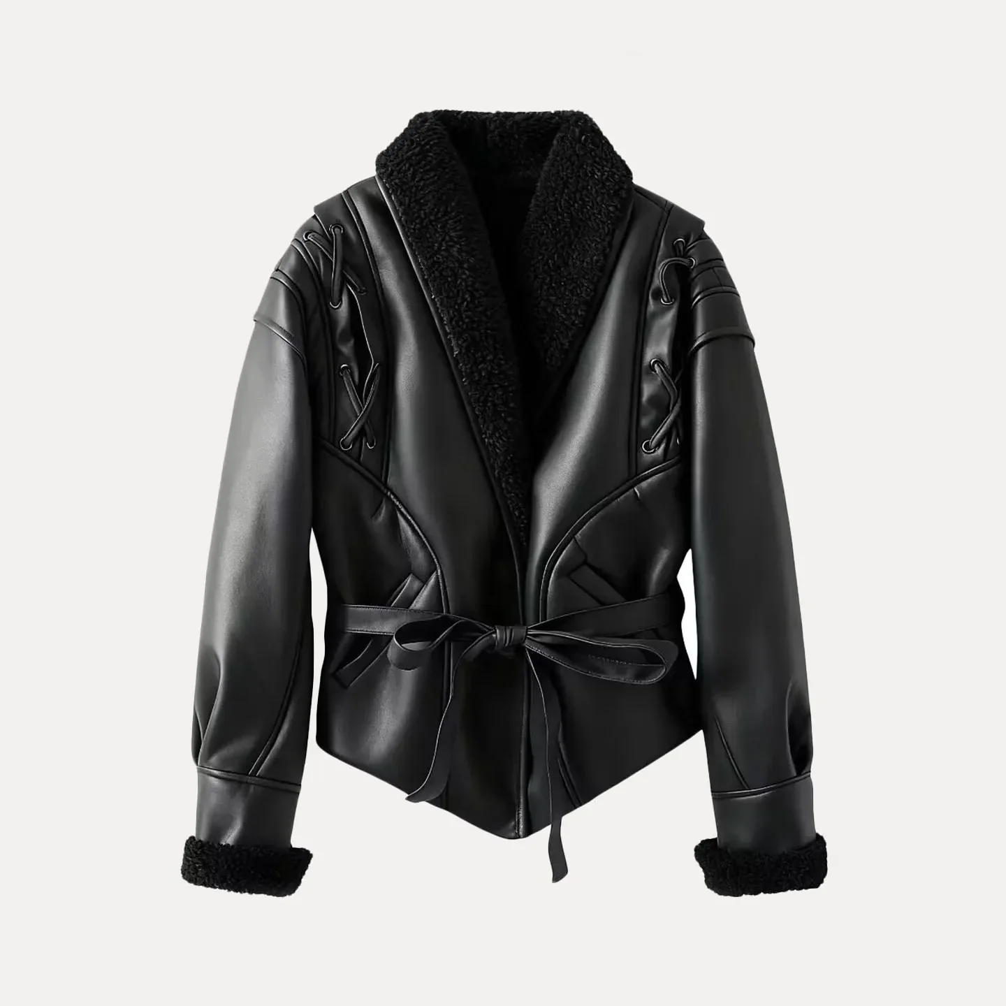 Sorella Shearling Jacket - Image 3