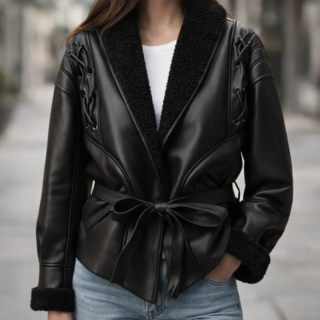 Sorella Shearling Jacket - Image 4