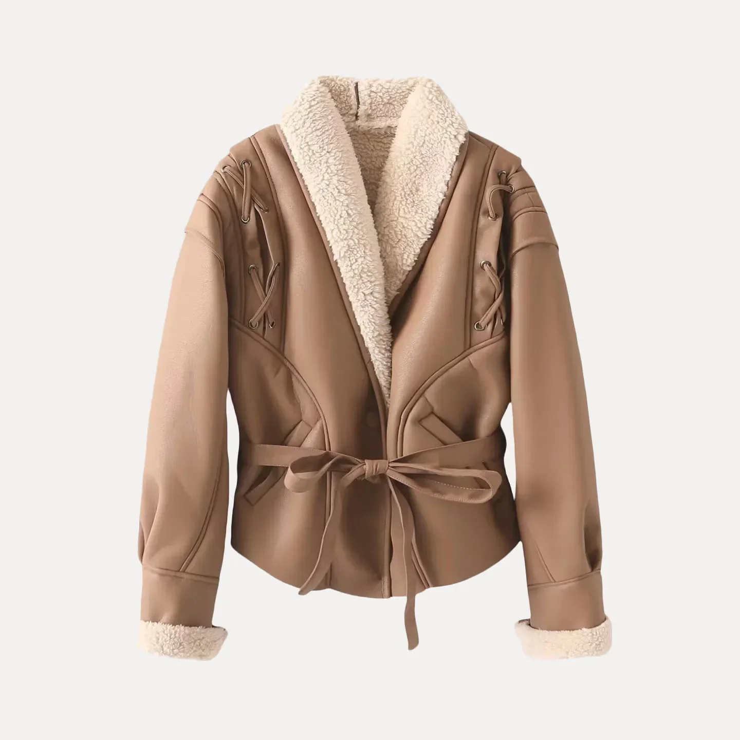 Sorella Shearling Jacket - Image 5