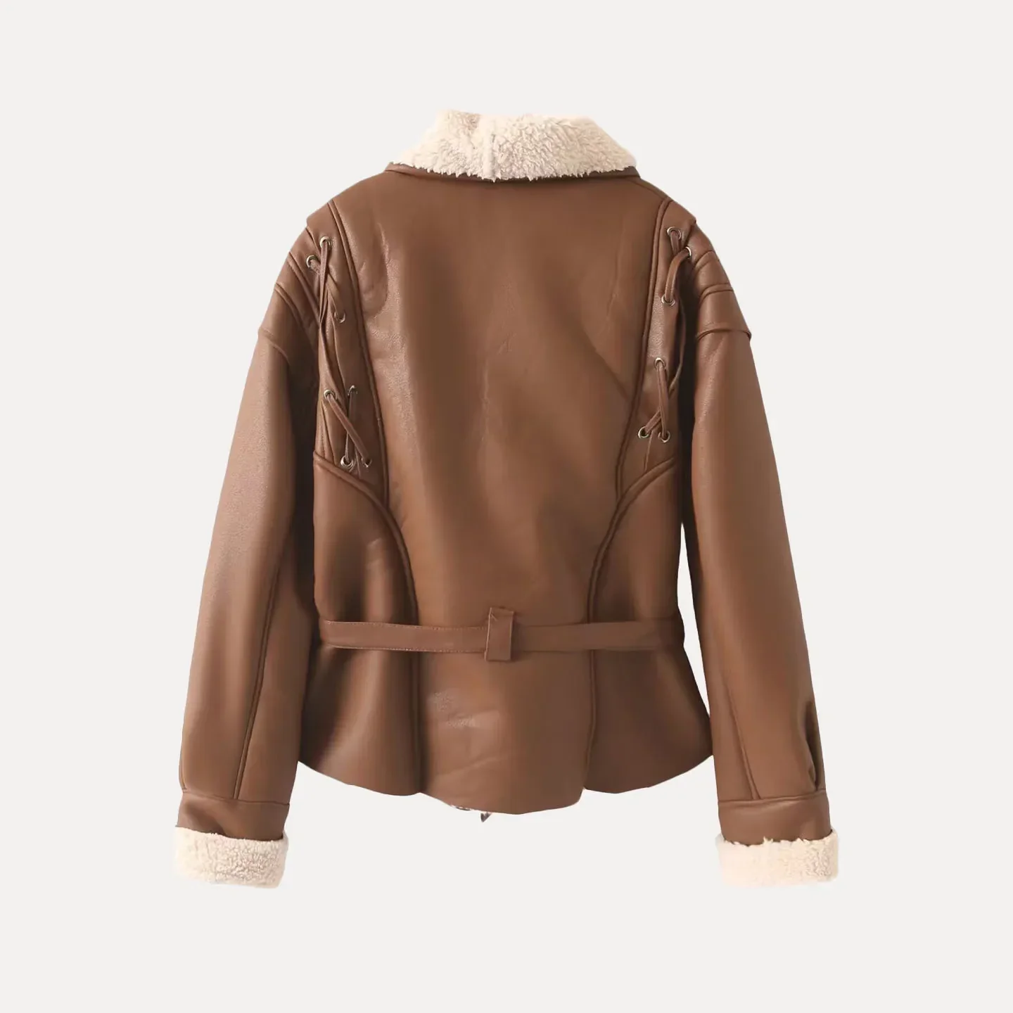 Sorella Shearling Jacket - Image 7
