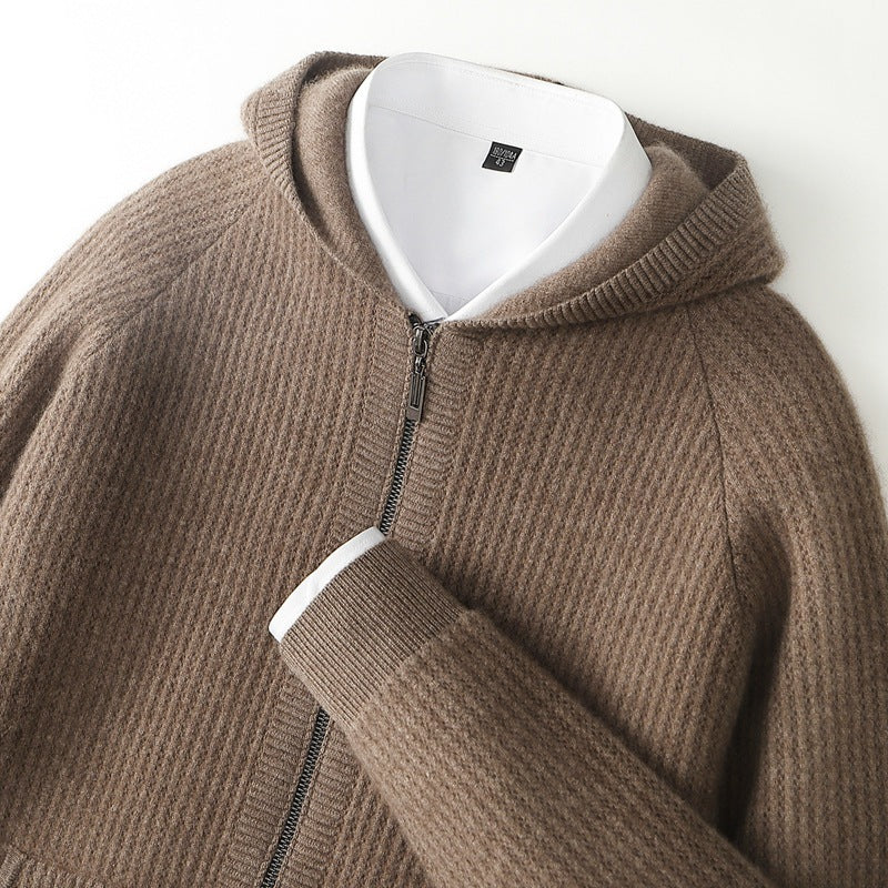 Sorrento Cashmere Zip Hoodie - Image 12