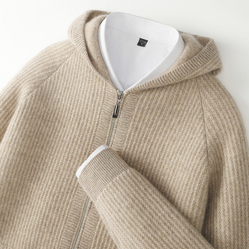 Sorrento Cashmere Zip Hoodie - Image 13