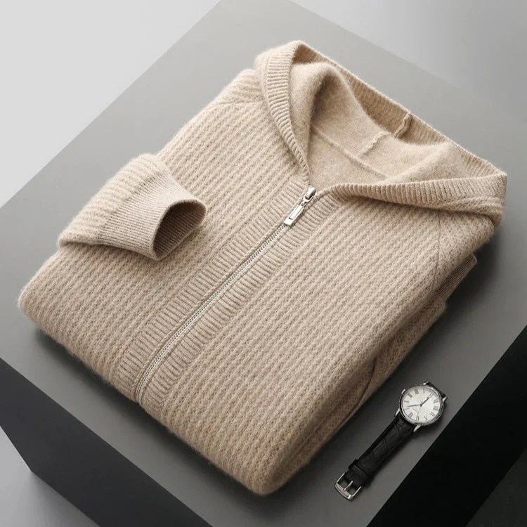 Sorrento Cashmere Zip Hoodie - Image 3