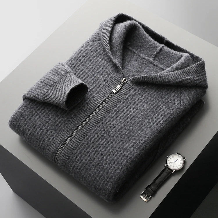 Sorrento Cashmere Zip Hoodie - Image 5