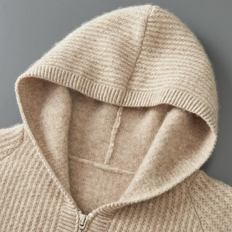 Sorrento Cashmere Zip Hoodie - Image 7