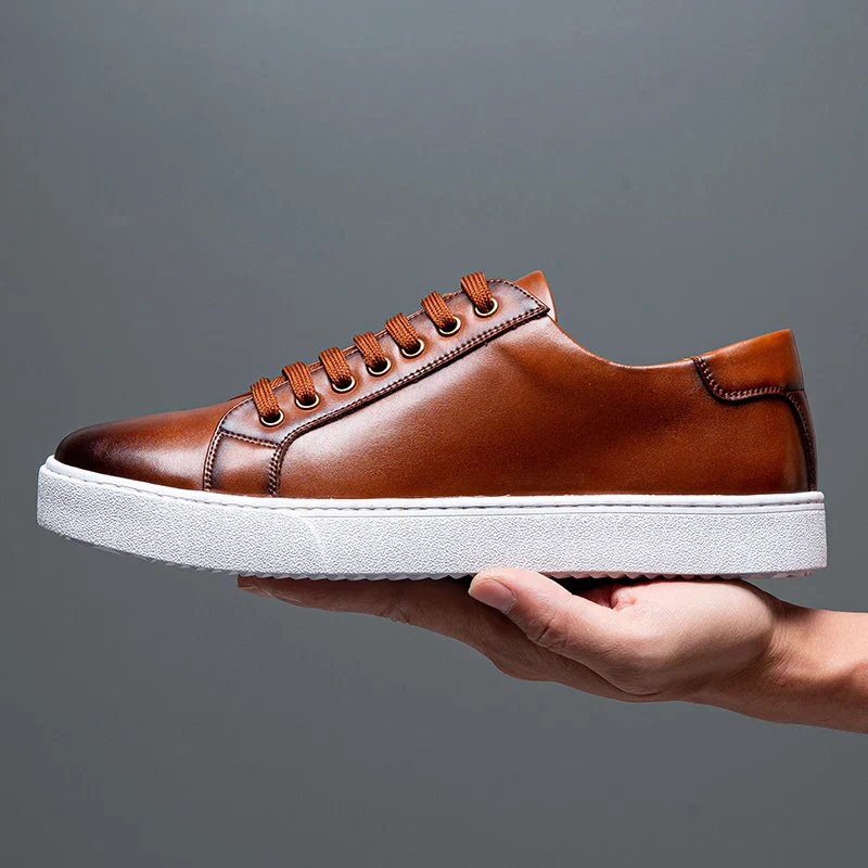 Torino Genuine Leather Sneakers - Image 11