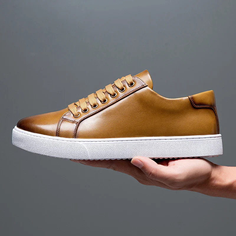 Torino Genuine Leather Sneakers - Image 9